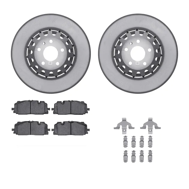 R1 Concepts WDWH1-73053 Brake Rotor- Carbon Coated W/ Ceramic Pads & Hdw